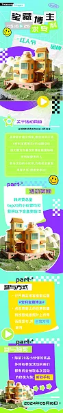 宝藏博主旅游安利话题长图-图巨人