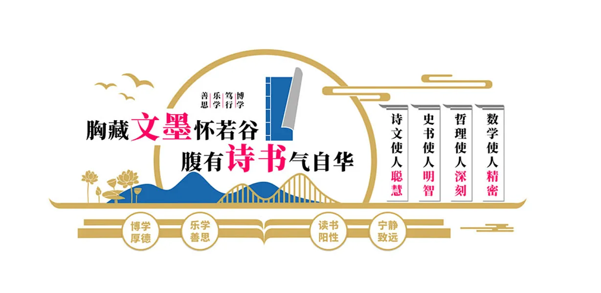 校园文化校园内容宣传墙 (487)-图巨人