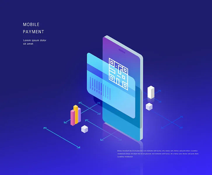 创意科技金融数据信息海报-图巨人