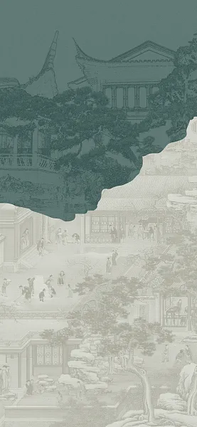 中国风国潮宣传海报背景-图巨人