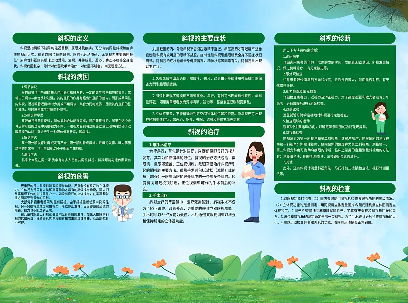 大气斜视医学知识折页4-图巨人