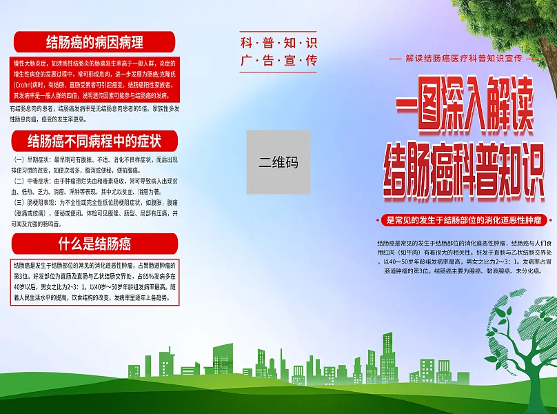 时尚结肠癌医疗科普折页2-图巨人