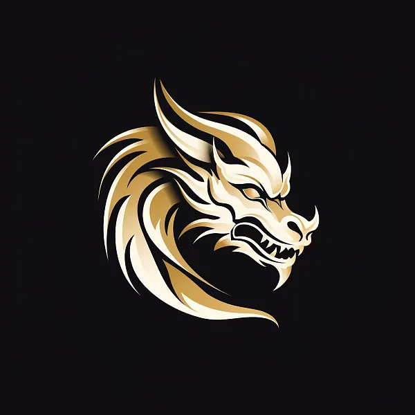 金龙标志logo海报-图巨人