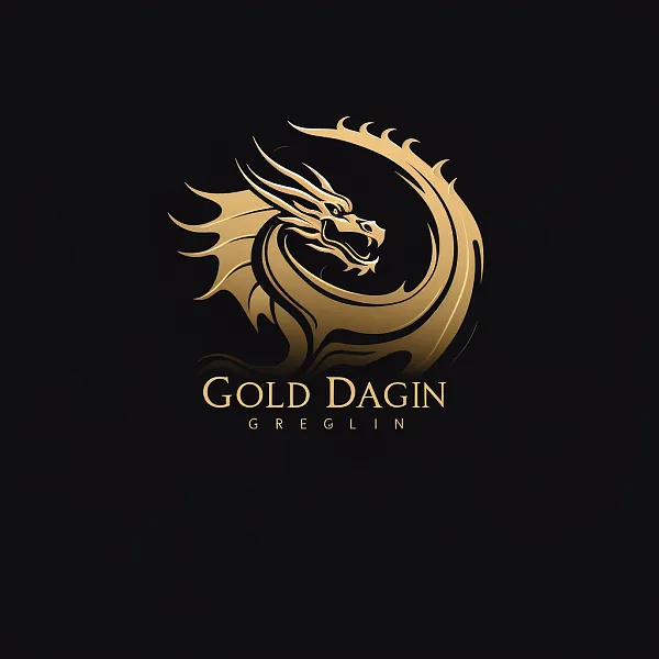 金龙标志logo海报-图巨人