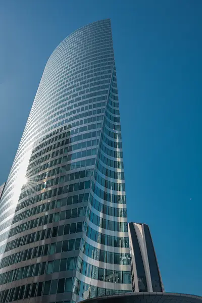 建造 摩天大楼 正面 结构 现代的 办公大楼 摩天大楼 摩天大楼-图巨人