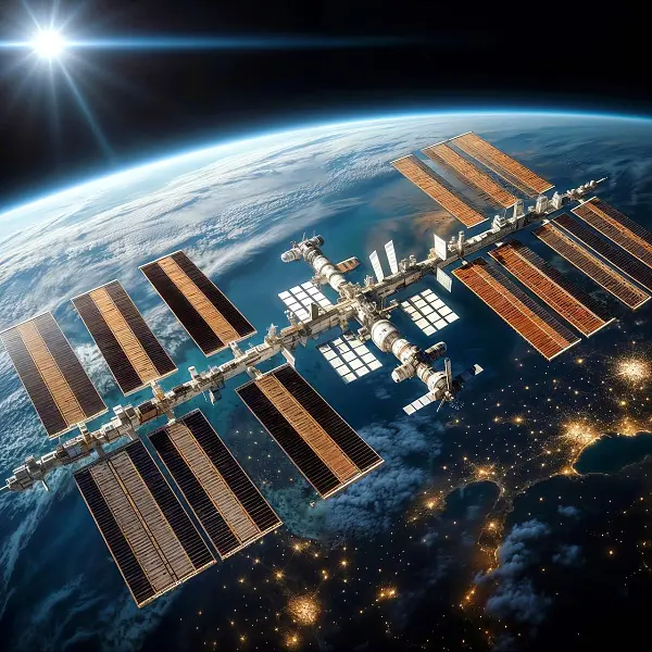 伊斯 空间站 朗法尔特 国际空间站 回转铁路 轨道 宇宙 万事如意-图巨人