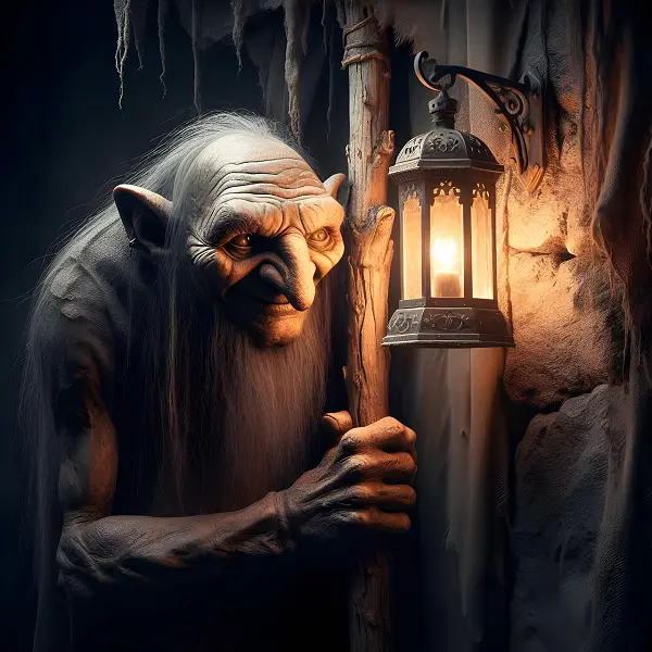 Ai产生的 巨魔 怪物 生物 幻想 可怕的 自然 神秘 民俗学-图巨人