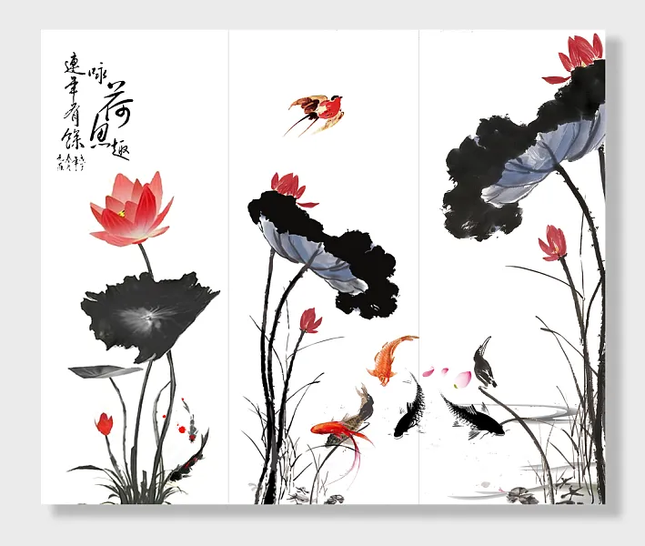 水墨中国风山水装饰画-图巨人