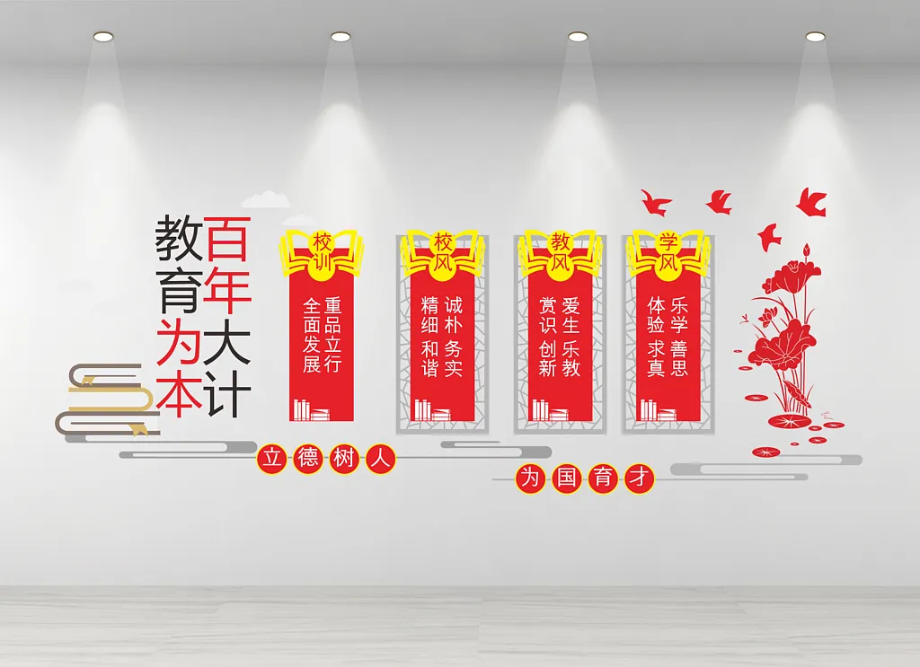 三风一训文化墙
