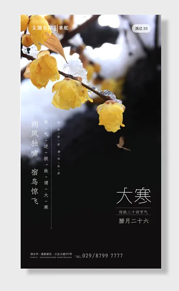 中国风节气大寒-图巨人