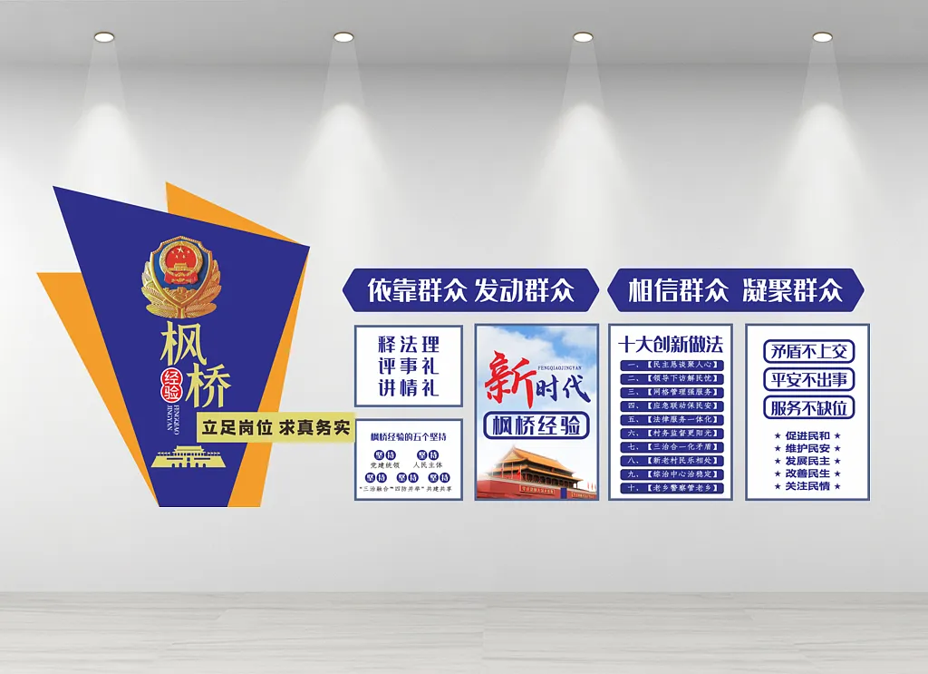 警队公安局文化墙