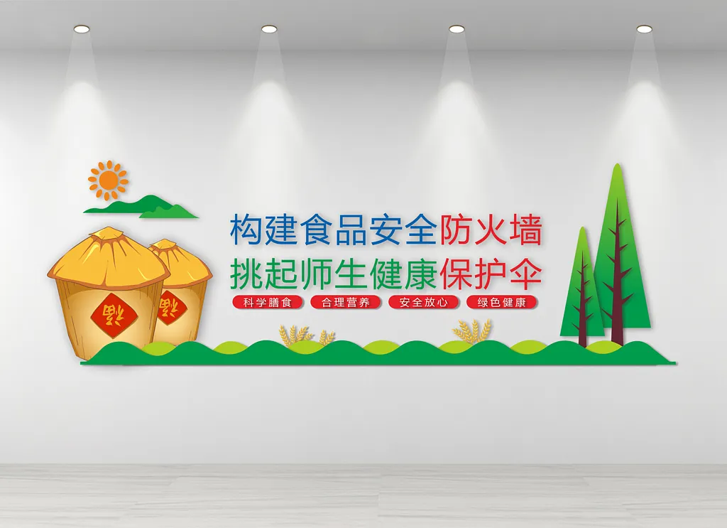 校园食品安全文化墙