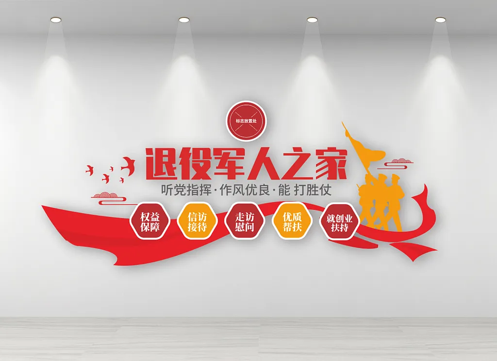 退役军人文化墙