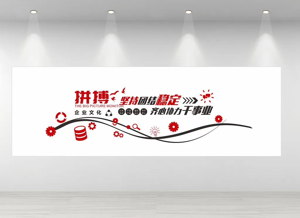 企业励志文化墙
