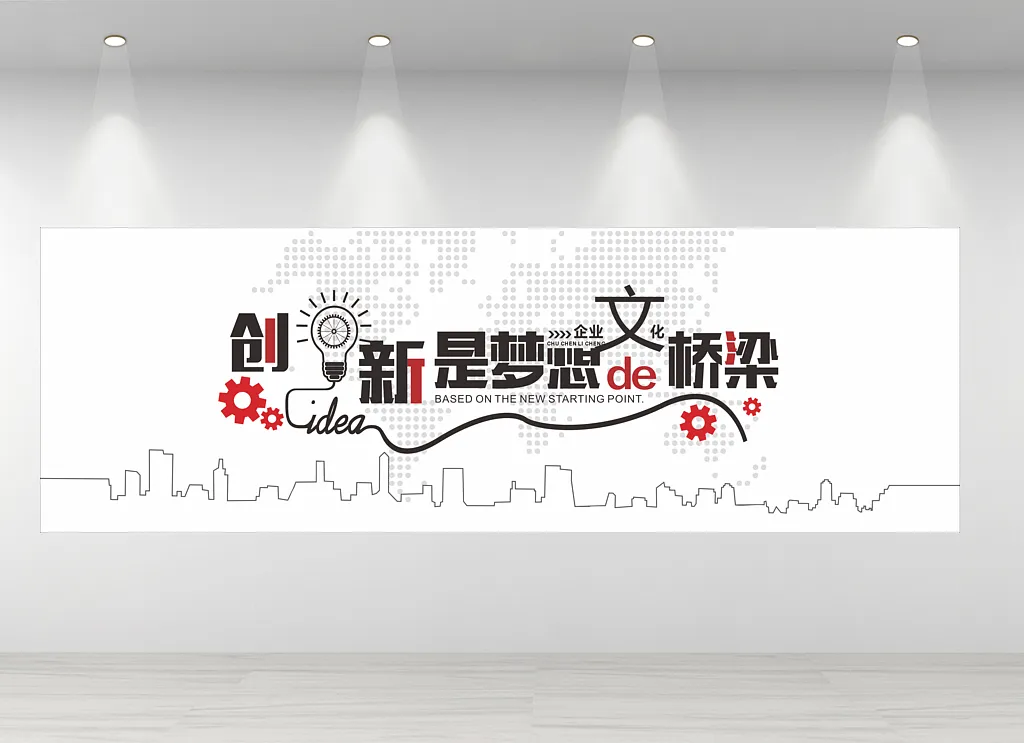 企业励志文化墙